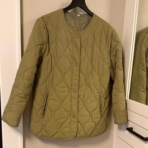Olive Quilted Women's Jacket